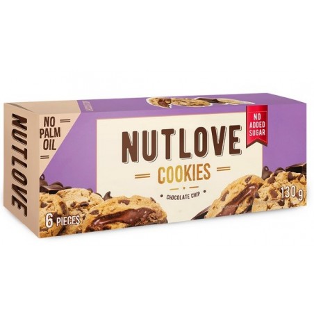Galletas Chocolate Chip 130gr Nutlove Allnutrition