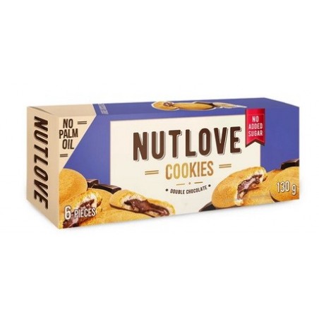 Galleta doble chocolate 130gr Nutlove Allnutrition