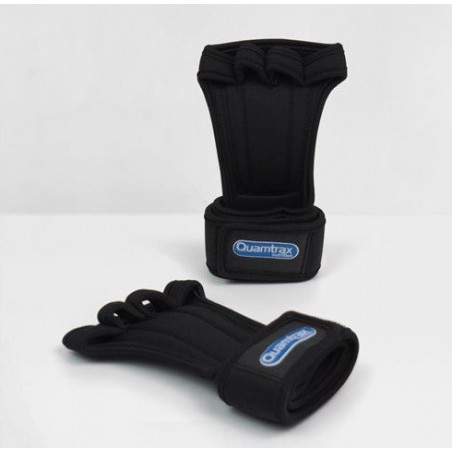 Grip Pad Neoprene Rojo con muñequera Quamtrax