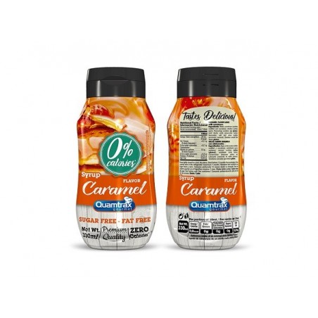 Sirope Caramelo Zero 330 ml Quamtrax