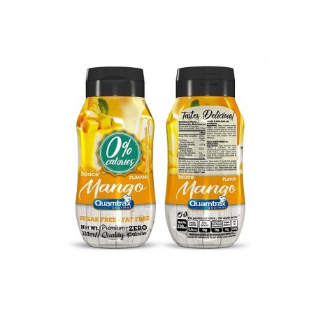 Sirope Mango Zero 330 ml Quamtrax