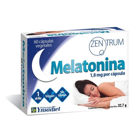 Melatonina Zentrum 60caps  Ynsadiet