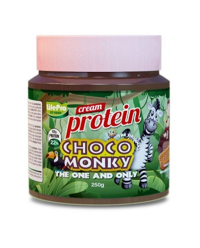 Fit Food Protein Cream Choco Monky 250g Life Pro
