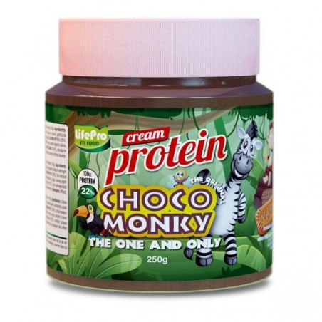 Fit Food Protein Cream Choco Monky 250g Life Pro