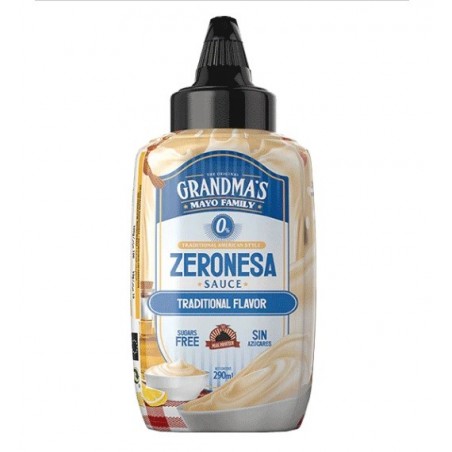 Salsa Mayo Zeronesa 290ml Grandmas Max Protein