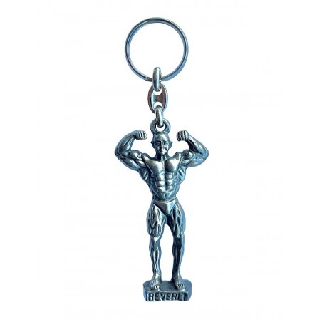 Llavero culturista en acero Beverly Nutrition
