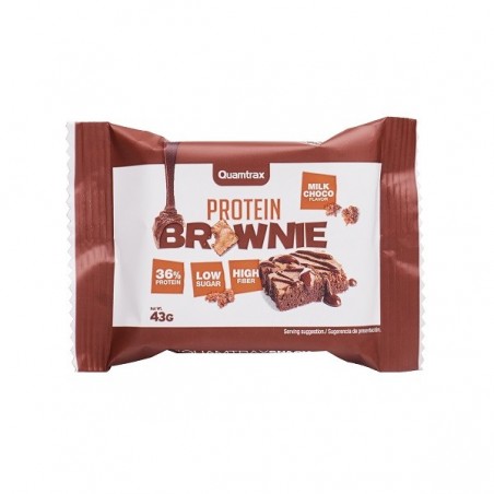 Protein Brownie 43gr Quamtrax
