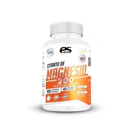 Citrato de Magnesio 90caps Essential Nutrition