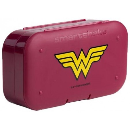 Pill Box WonderWoman organizer DC 2-pack Smart Shake