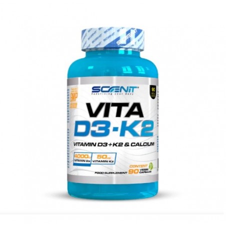 Vitamina D3-K2 90 capsulas Scenit Nutrition
