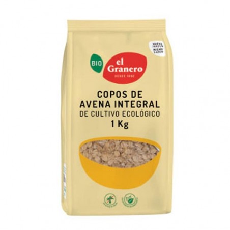 Copos Gruesos Avena Integral Bio 1 Kg El Granero Integral