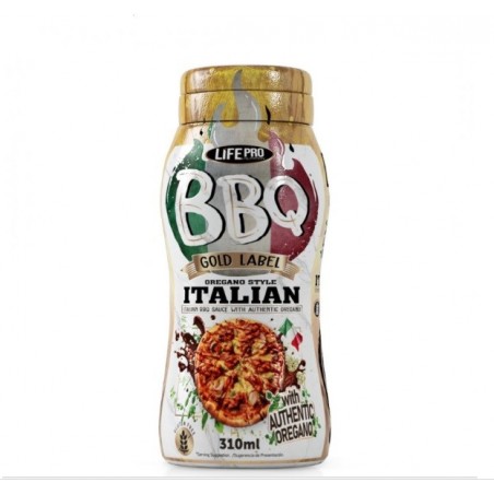 Salsa Bbq Italian With Oregano 310ml Sauzero Zero