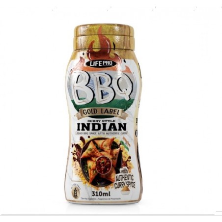 Salsa Zero Bbq Indian Curry Style 310ml Sauzero