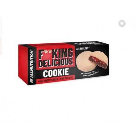 F**King Delicious Cookies Cacahuete fresa y chocolate 128 gr Allnutrition