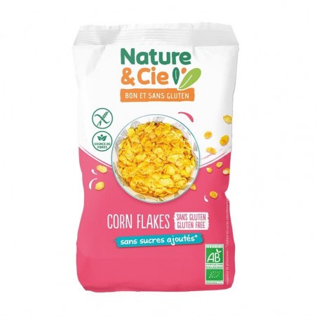 Copos de Maiz Tostado sin gluten 200gr Nature Cie