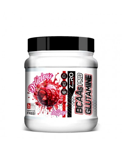 Bcaa + glutamina 500gr Zero...