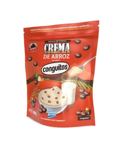 Crema de arroz conguitos...