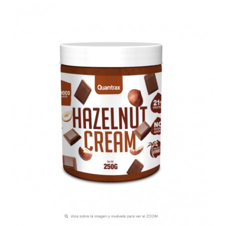 Crema proteica avellana 250gr Quamtrax