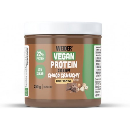 Vegan Protein Cream Choco Crunchy 250gr Weider