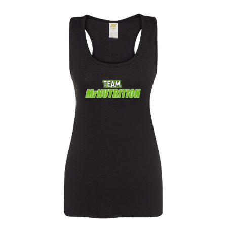 Camiseta Mujer sin mangas Team MrNutrition