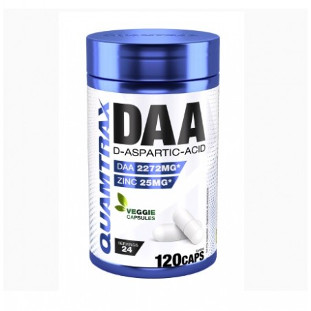 DAA D-Aspartic Acid 120caps Quamtrax