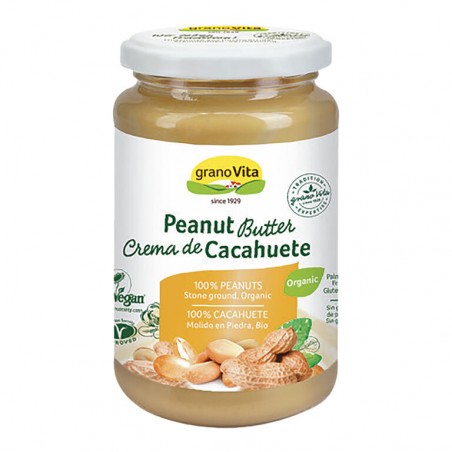 Crema de cacahuete 350gr Granovita