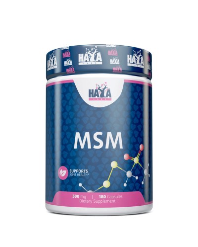 MSM 500 mg 180 caps Haya Labs