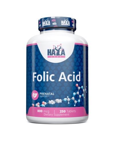 Ácido Fólico 250 Tabs Haya...