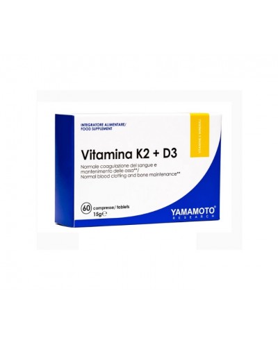 Vitamina K2+D3 60caps Yamamoto