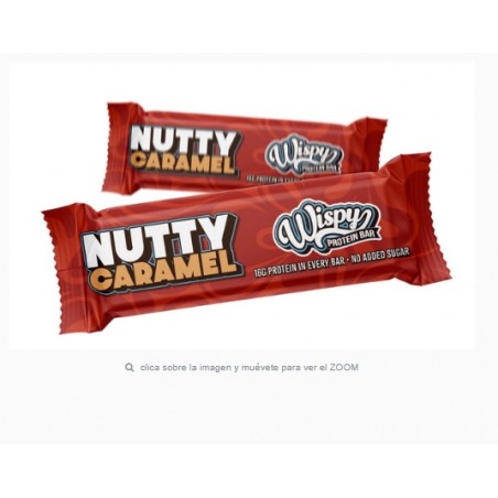 Barrita Protein Bar Nutty Caramel 1 x 55 gr Wispy