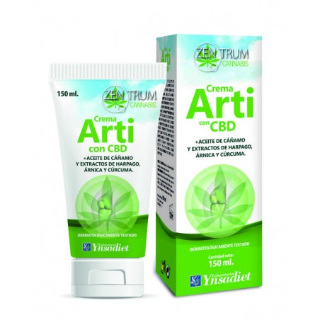 Crema Arti CBD 150ml Zentrum Ynsadiet