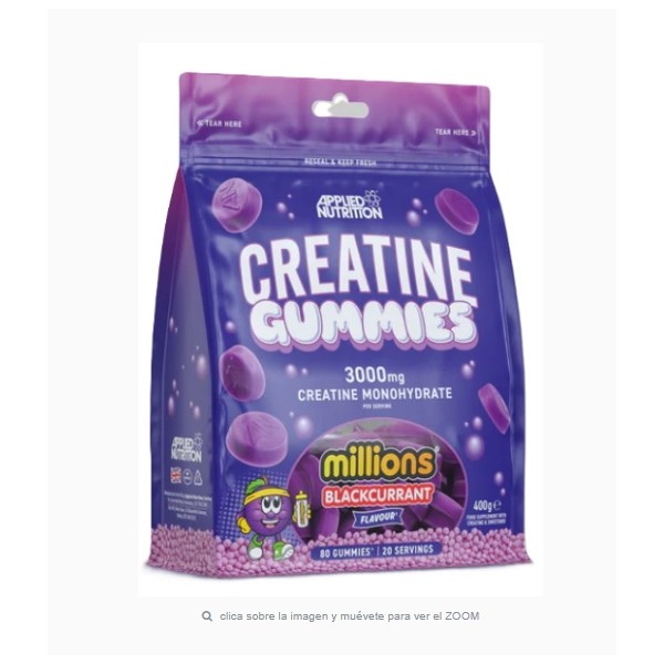 Creatina Gummies 80uds Applied Nutrition