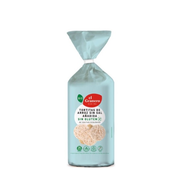 El Granero Integral Tortitas de Arroz Sin Sal Añadida Bio 115 gr