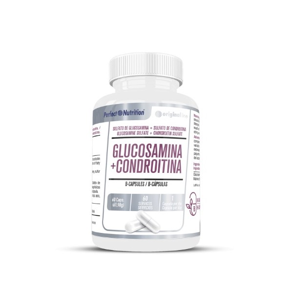 Glucosamina + condroitina 60caps Perfect Nutrition