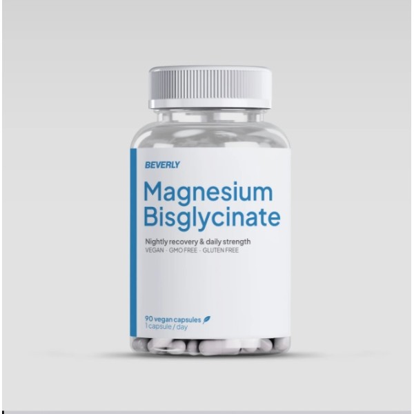 Magnesio Bisglycinate 90 cap Beverly Nutrition