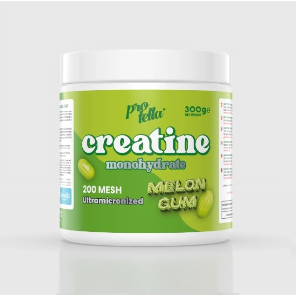 Creatina Mesh 200 Melon Gum 300g Protella