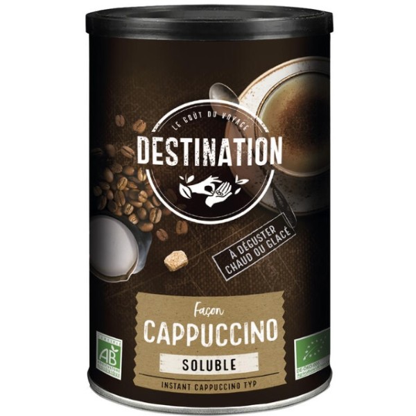 Capuchino soluble Bio 200gr Destination