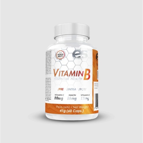 Vitamina B 90 caps Essential Nutrition