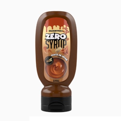 Sirope Dulce de leche Zero 330 ml Quamtrax
