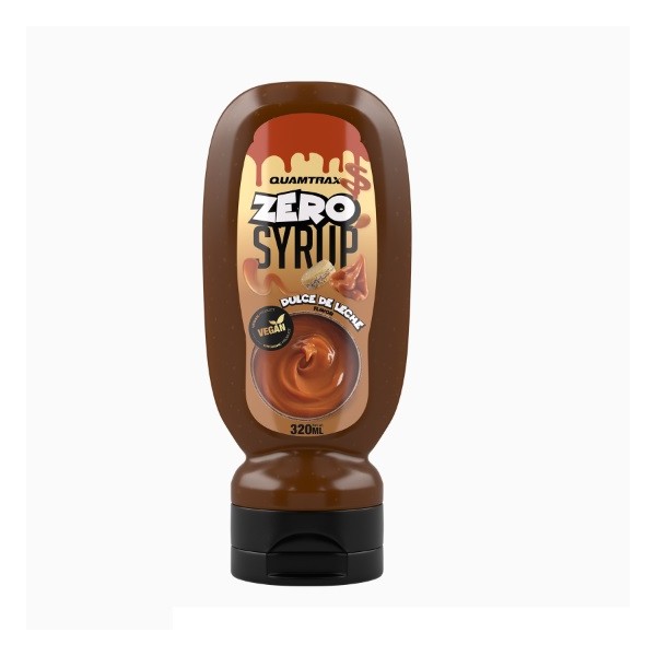 Sirope Dulce de leche Zero 330 ml Quamtrax