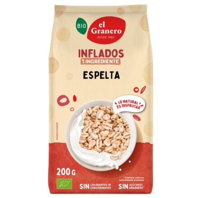 Espelta Hinchada Bio 200 gr El Granero Integral