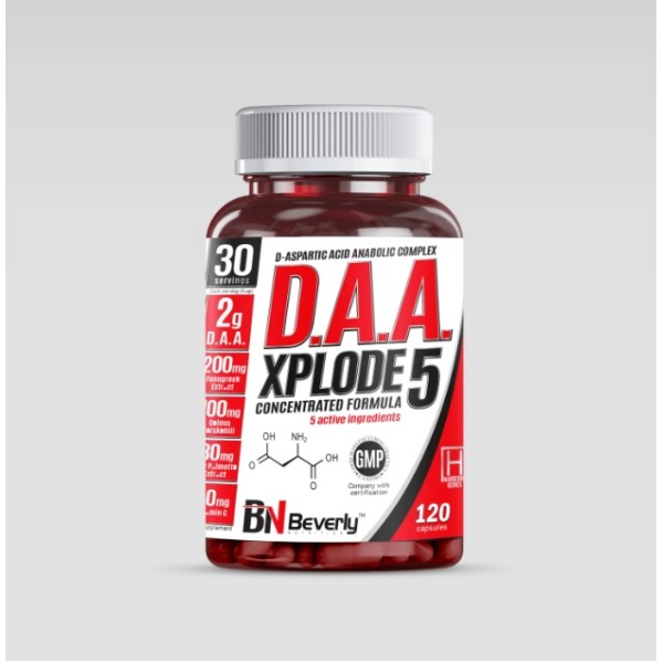 DAA Xplode 5 120caps Beverly Nutrition
