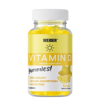 Vitamin D3 50 gominolas Weider