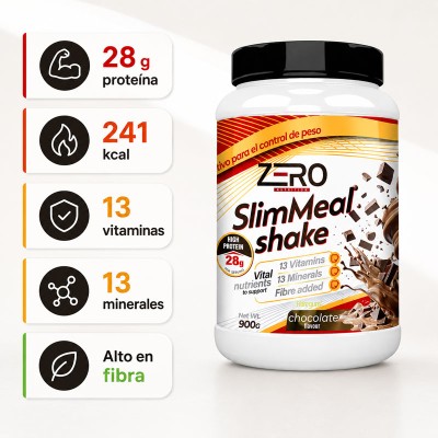 SlimMeal Shake 900gr Zero Nutrition Sustitutivo de comida
