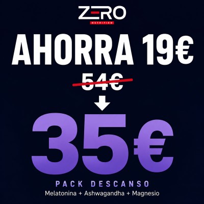 Pack Descanso Zero Nutrition