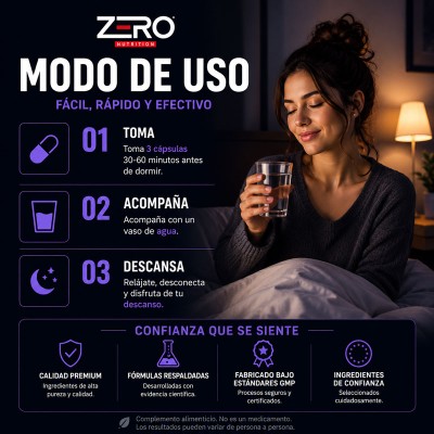 Pack Descanso Zero Nutrition