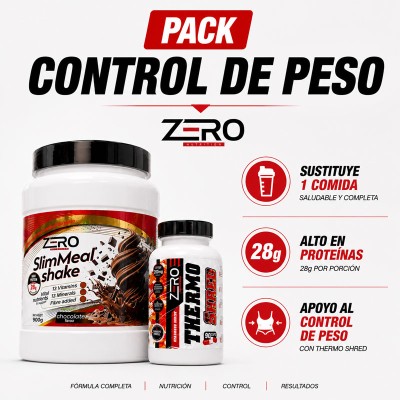 Pack control de peso Zero Nutrition