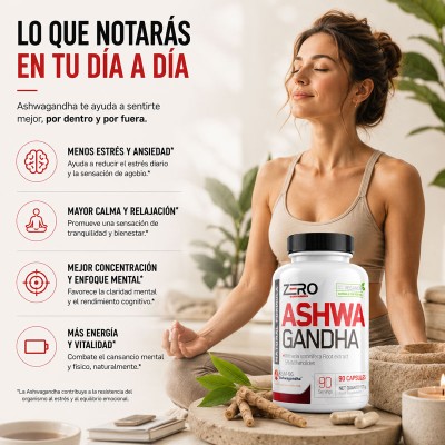 Ashwagandha 90cap Zero Nutrition