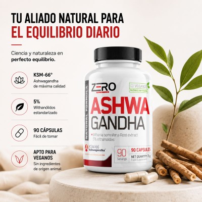 Ashwagandha 90cap Zero Nutrition