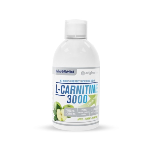 L-Carnitine 3000 con cafeína 500ml Perfect Nutrition